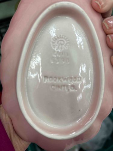 Rookwood Pottery Pink Matte Glaze Dish