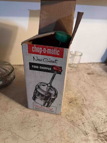 Popeil Chop-O-Matic New Giant Food Chopper