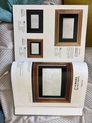 Catalog Page Featuring 'Castle in the Sky' Reproduction Prints