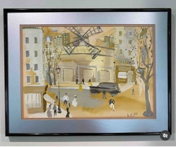 Moulin Rouge Scene by Charles Levier