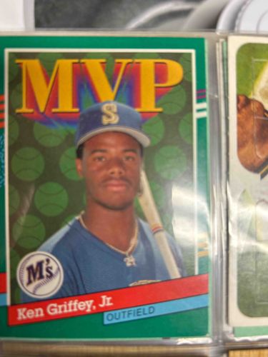 1990 Score MVP Ken Griffey Jr. Baseball Card