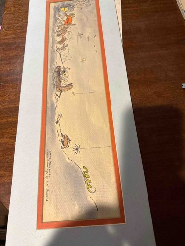 Watercolor Illustration After E.H. Shepard by Donna Woerheide