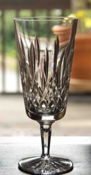 Waterford Style Cut Crystal Flute/Hock Glass