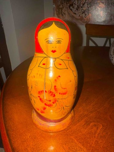 Traditional Russian Matryoshka Nesting Doll
