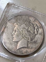 1925 Peace Silver Dollar (Obverse)