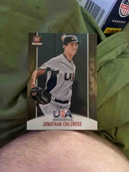 Jonathan Childress 15U National Team USA Baseball Panini Trading Card