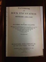 Handbook of Rock Excavation Methods and Cost by Halbert Powers Gillette