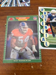 Pro Set Keith Bishop NFL Trading Card