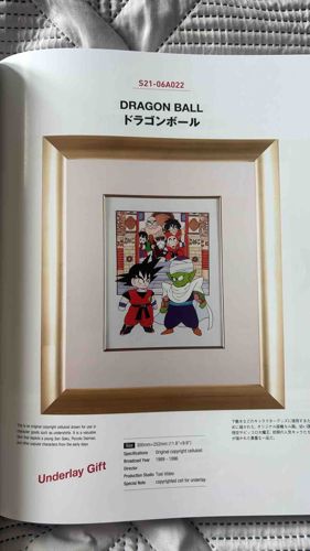 Dragon Ball Original Production Cel (Goku & Piccolo)