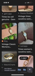 Vintage Timex Cavatina Women's Watch