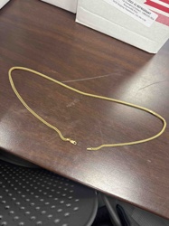 14k Yellow Gold Franco Chain