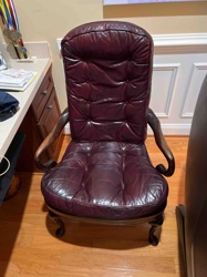 Tufted Leather Armchair
