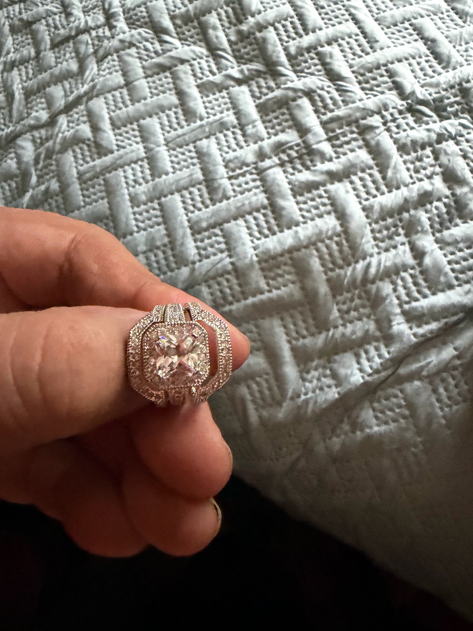 Submitted photo of Cluster cocktail ring