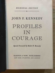 Profiles in Courage, Memorial Edition by John F. Kennedy