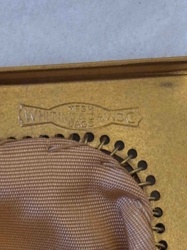 Whiting & Davis Vintage Gold Tone Mesh Clutch/Handbag