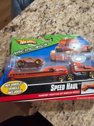 Hot Wheels Racing Rigs Speed Haul Transport Truck