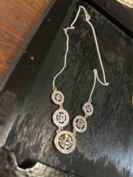 Art Deco Style Cubic Zirconia Necklace