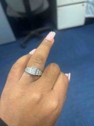 Pave Diamond-Set Band Ring