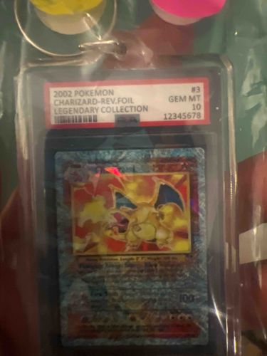 2002 Pokemon Charizard Legendary Collection Reverse Foil Graded Card