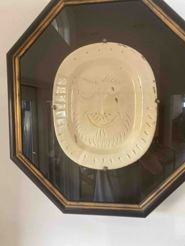 Pablo Picasso Style 'Face' (Visage) Ceramic Plate