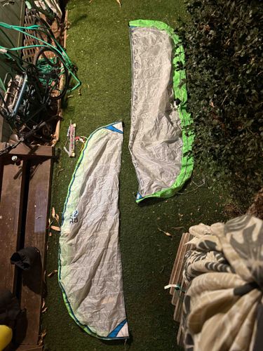 Kiteboard Kite Canopies (Two Sections)