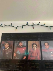 Starfleet First Officers Commemorative Plaque
