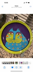 Decorative Cat Plate