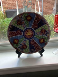 Japanese Imari-Style Decorative Plate