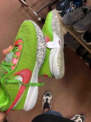 Nike Athletic Shoes (Neon Green and Red)