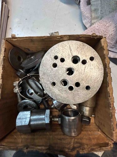 Assorted Industrial Hardware and Machine Components