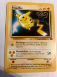 1999 Topps Pokemon The First Movie Pikachu Trading Card
