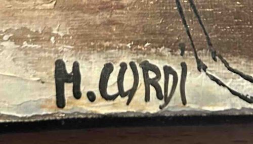 Signature of Artist H. Curdi