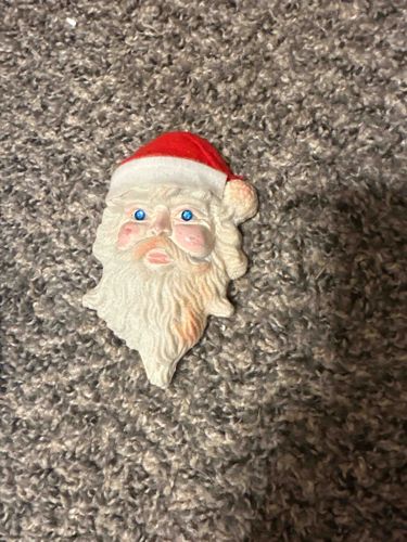 Vintage Santa Claus Wall Plaque or Ornament