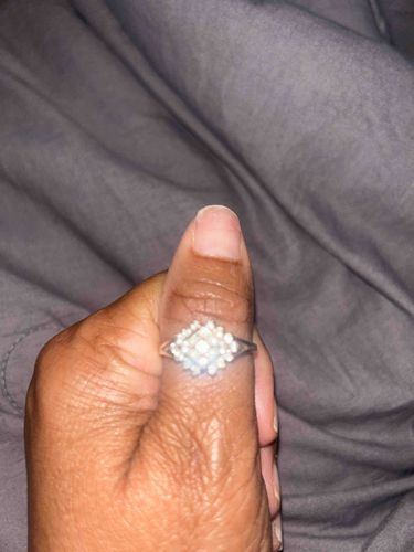 Cluster Stone Fashion Ring