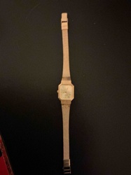 Women's Gold-Tone Mesh Band Watch