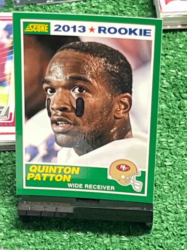 2013 Score Quinton Patton Rookie Card #381