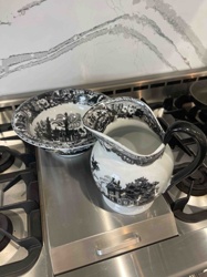 Victoria Ware Ironstone Pitcher and Basin Set