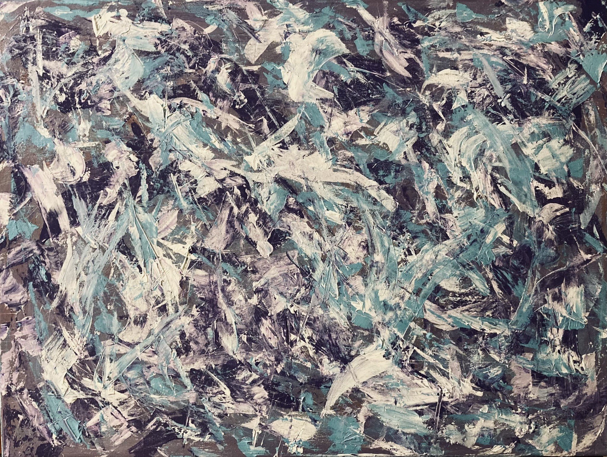 Submitted photo of Abstract Expressionist Painting