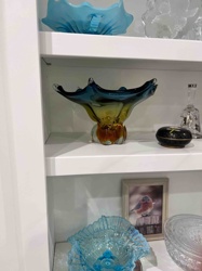 Murano-Style Art Glass Bowl