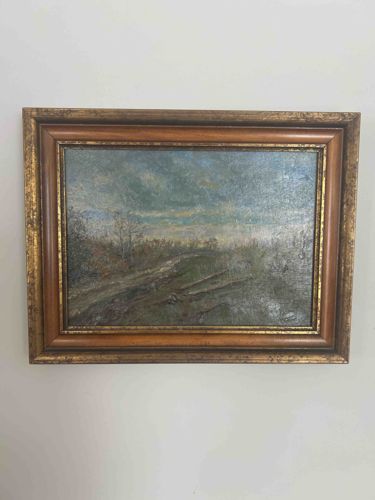 Impressionistic Tonalist Landscape Oil Painting