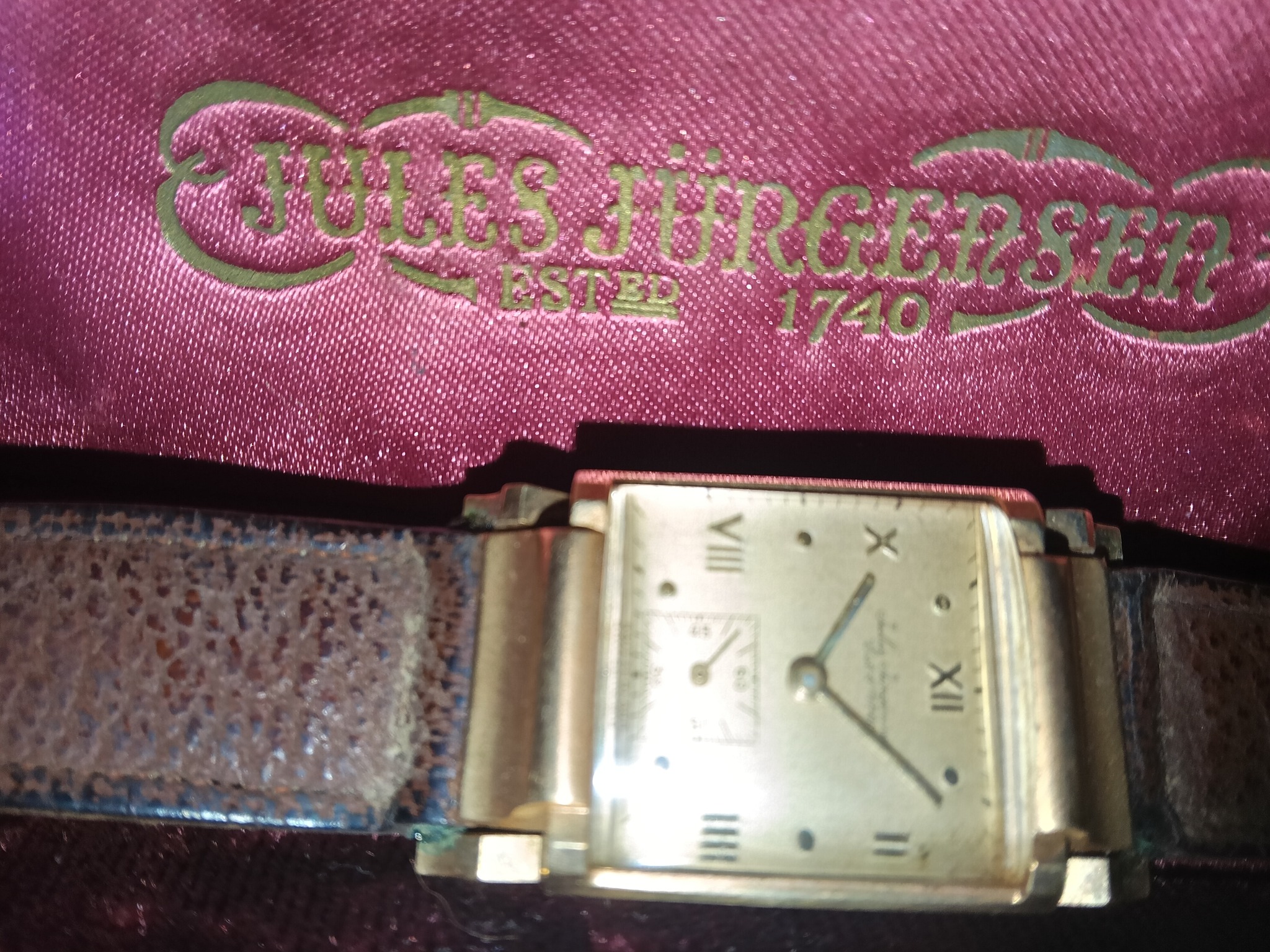 Submitted photo of Jules Jürgensen wristwatch (not authenticated)