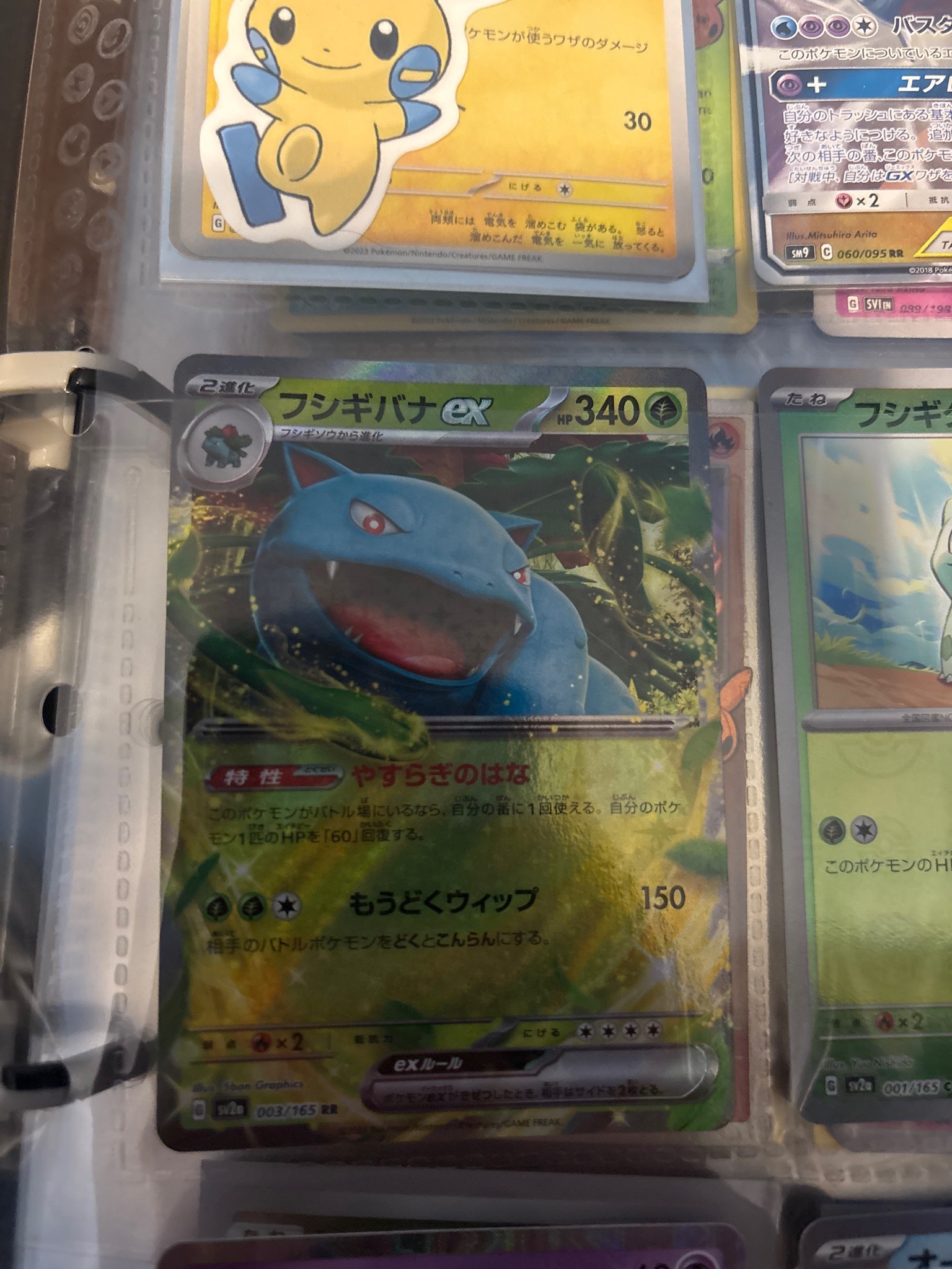 Submitted photo of Pokemon Venusaur ex Trading Card (unverified)