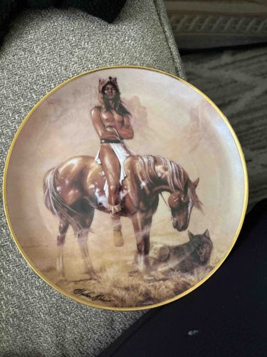 Spirit of the Desert Plate by Kevin Glick