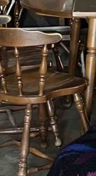 Vintage Wooden Dining Chair (Windsor-style)