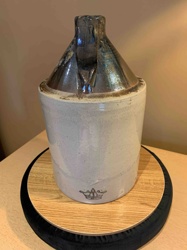 Robinson Ransbottom Stoneware Jug with Crown Logo
