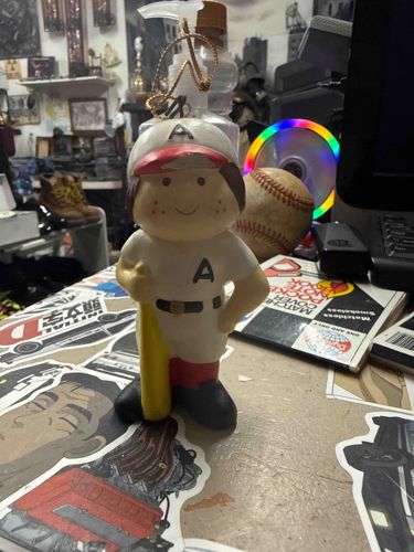 Baseball Player Figurine Ornament