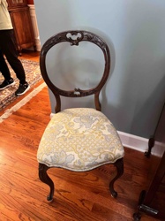 Victorian Balloon-Back Side Chair