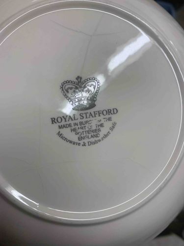 Royal Stafford Ceramic Plate (Underside)