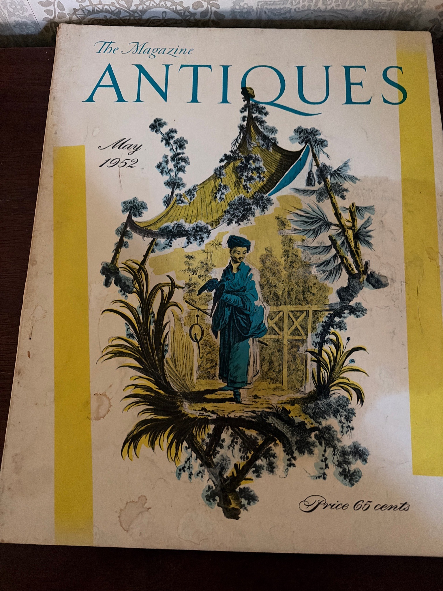 Submitted photo of The Magazine Antiques, May 1952 issue (not authenticated)