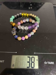 Assorted Gemstone Stretch Bracelets (Set of 2)